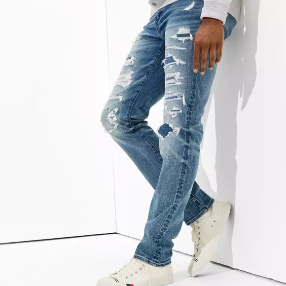 American Eagle Outfitters Other - 🌊 American Eagle Mens Ripped Distressed Air Flex + Jeans 🌊